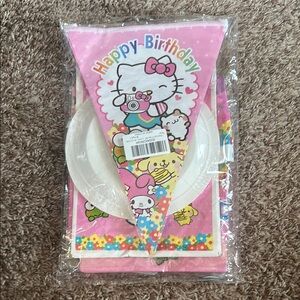 Hello Kitty Party Decoration Set - Pink and Yellow
